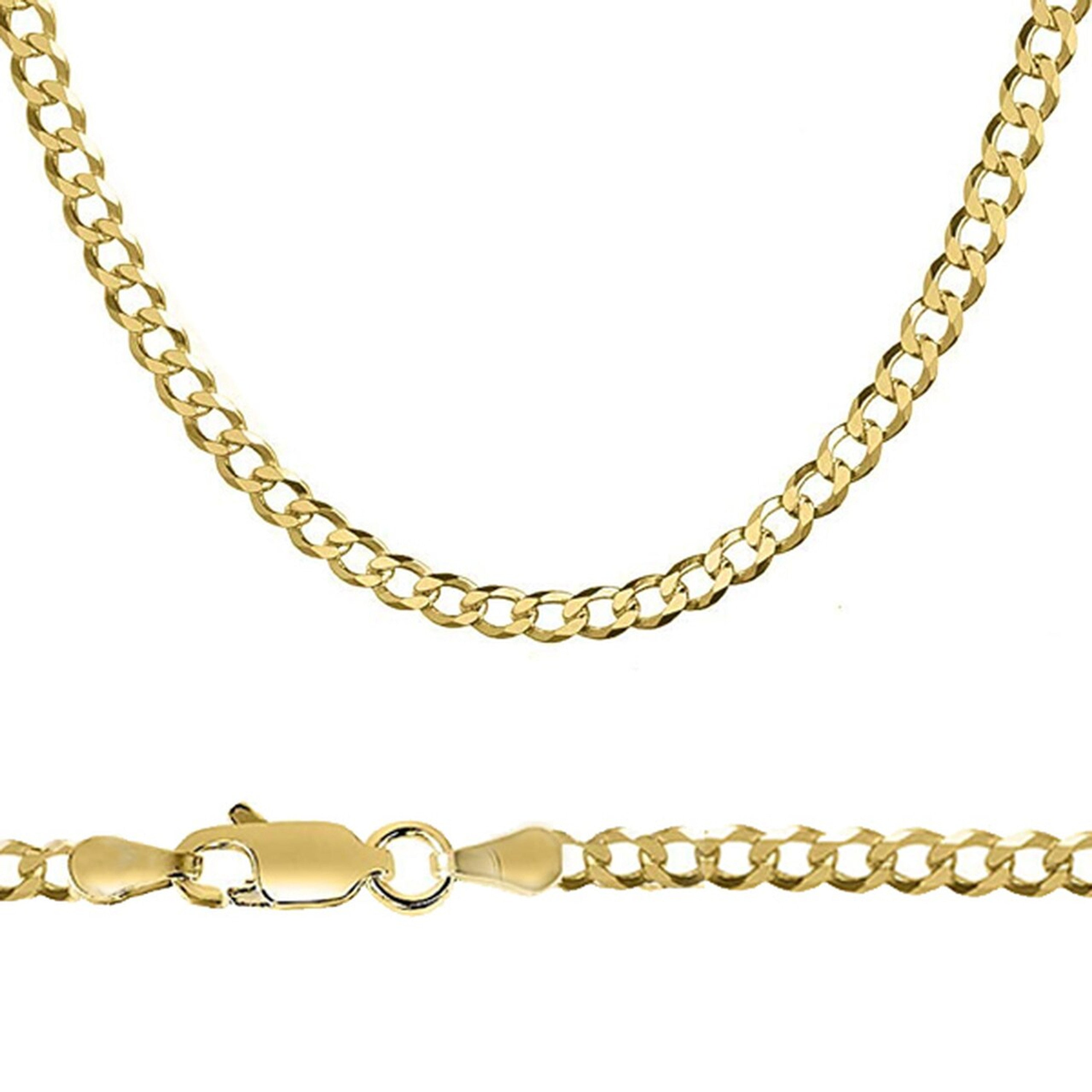 MEN'S CHAIN - CURB LINK (martillada)