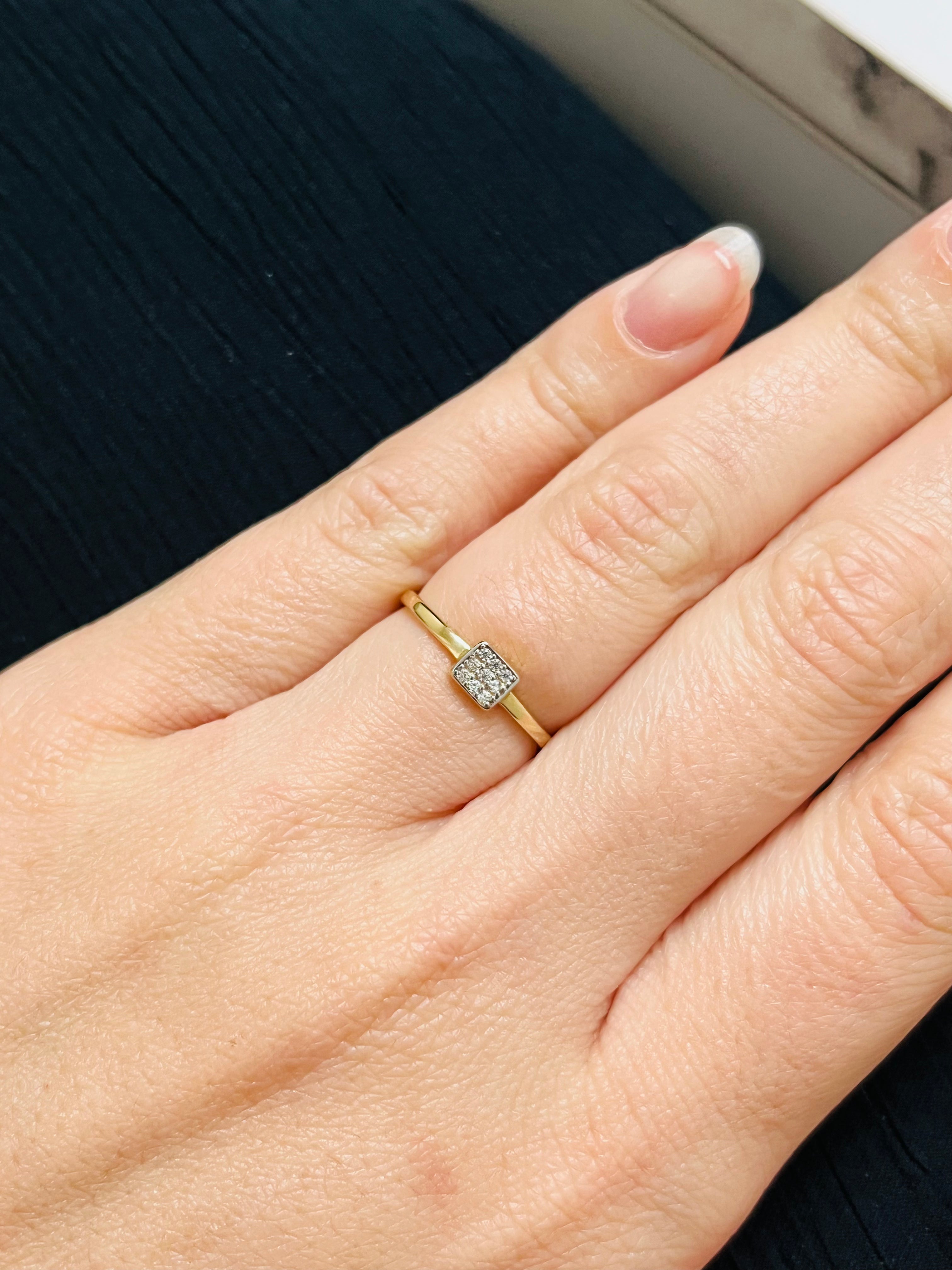 Anillo de Dama 10k