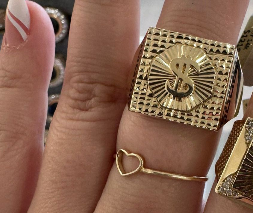 Anillo oro 14k 💎