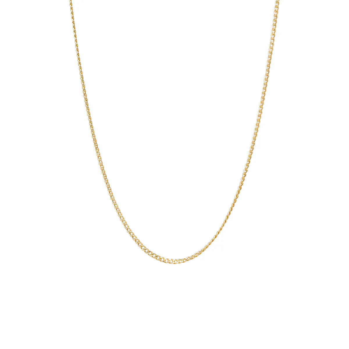 WOMEN'S CHAIN - GARGANTILLA CURB LINK (martillada)