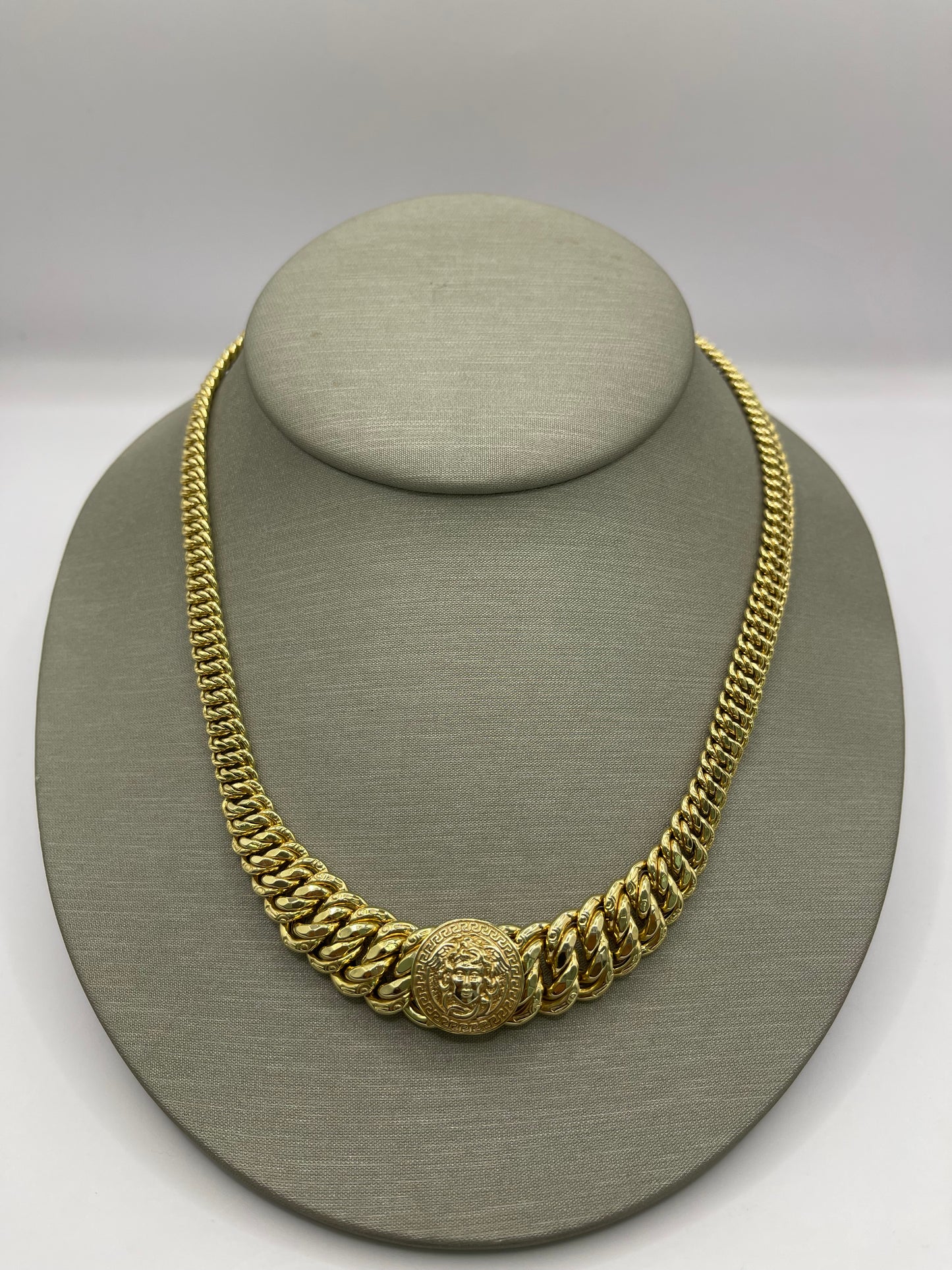 🇮🇹 Gargantilla estilo versace oro 14k 💎