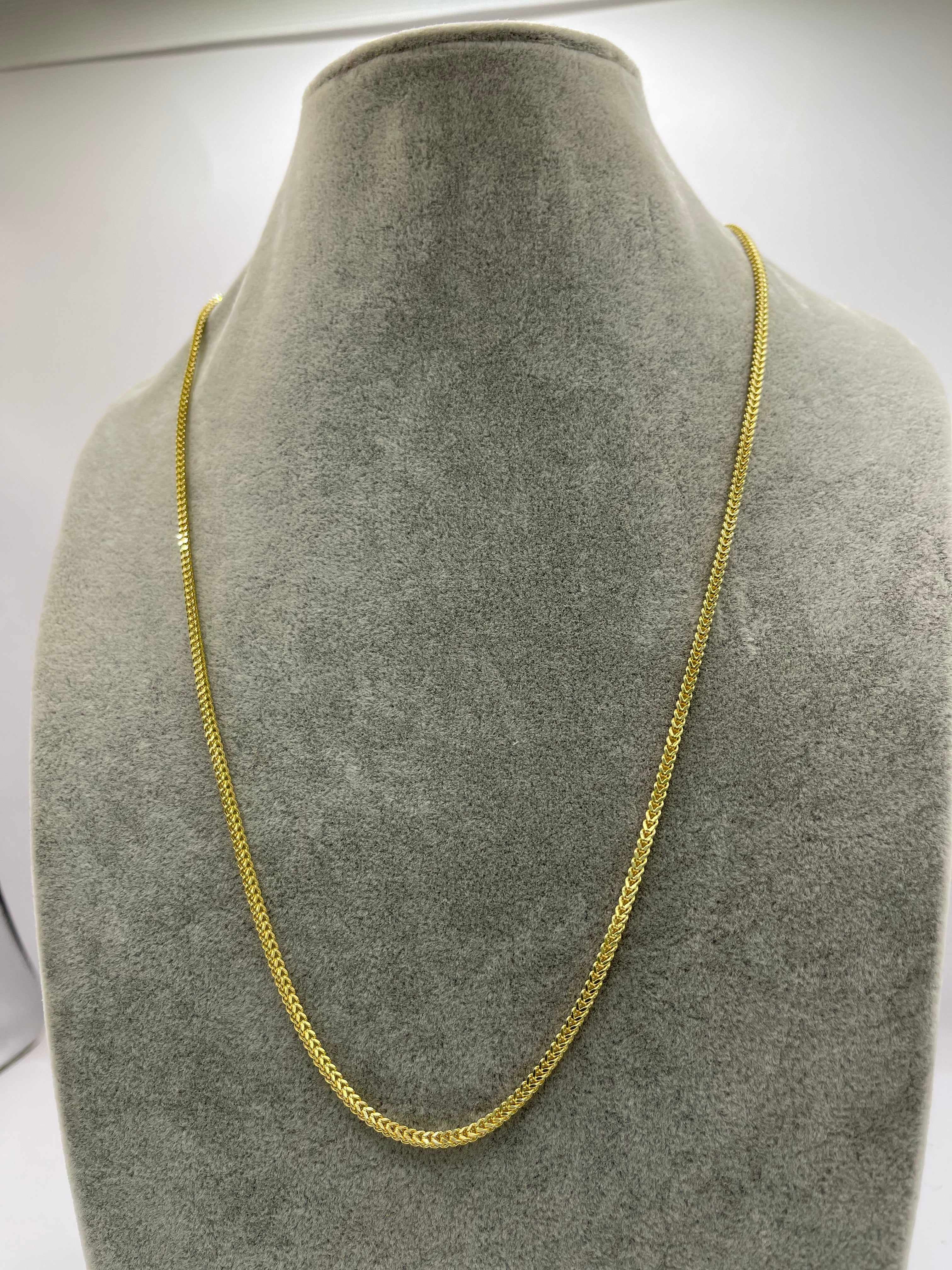🇮🇹 Cadena vizantina oro 14k 💎