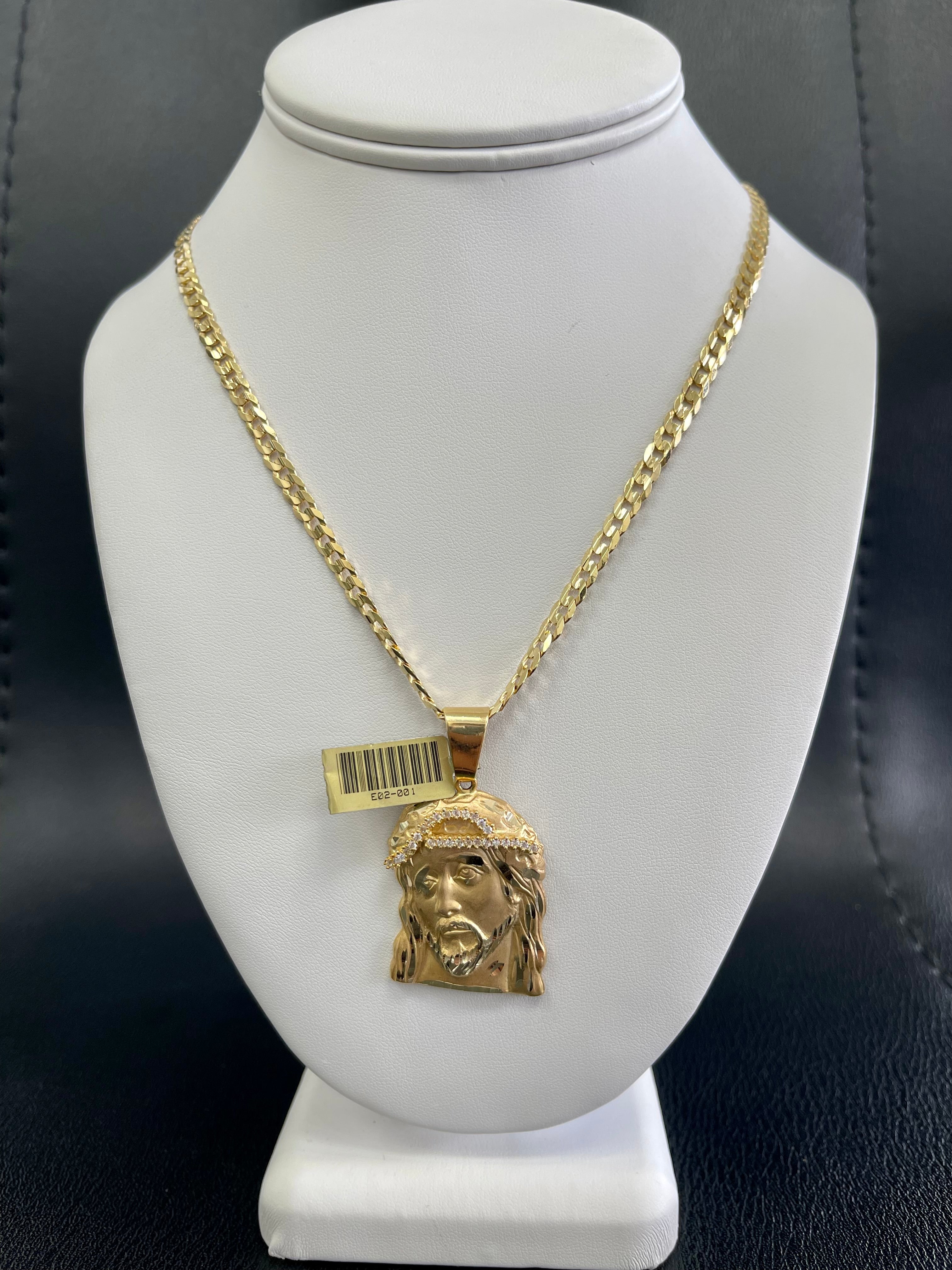 ✅ Set Cadena cristo oro 14k