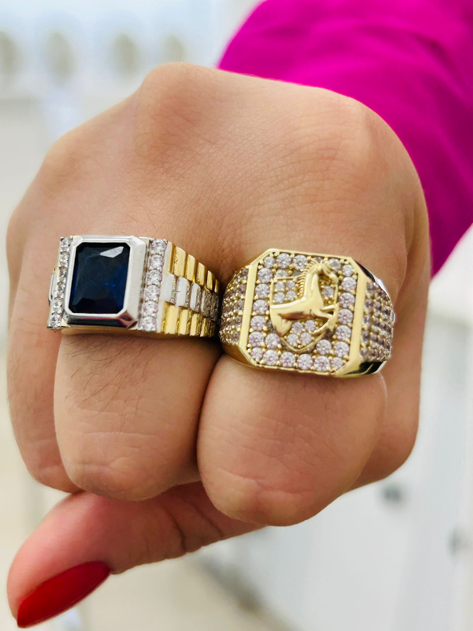 Anillos oro 10k