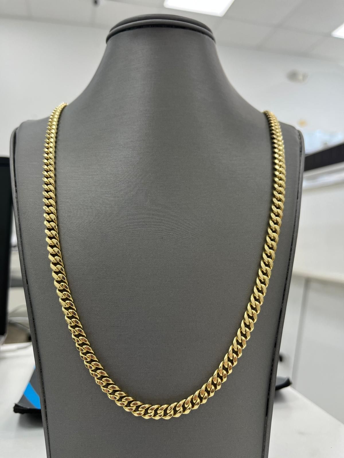 Cuban link eccc oro 10k