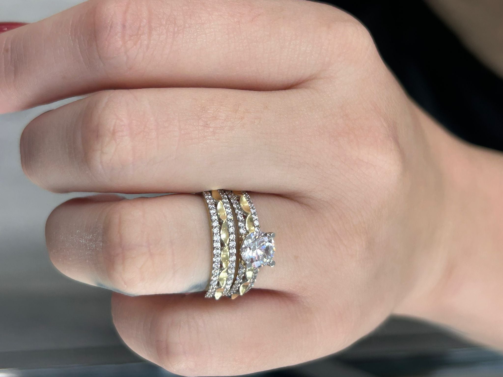 Anillo oro 14k 💎