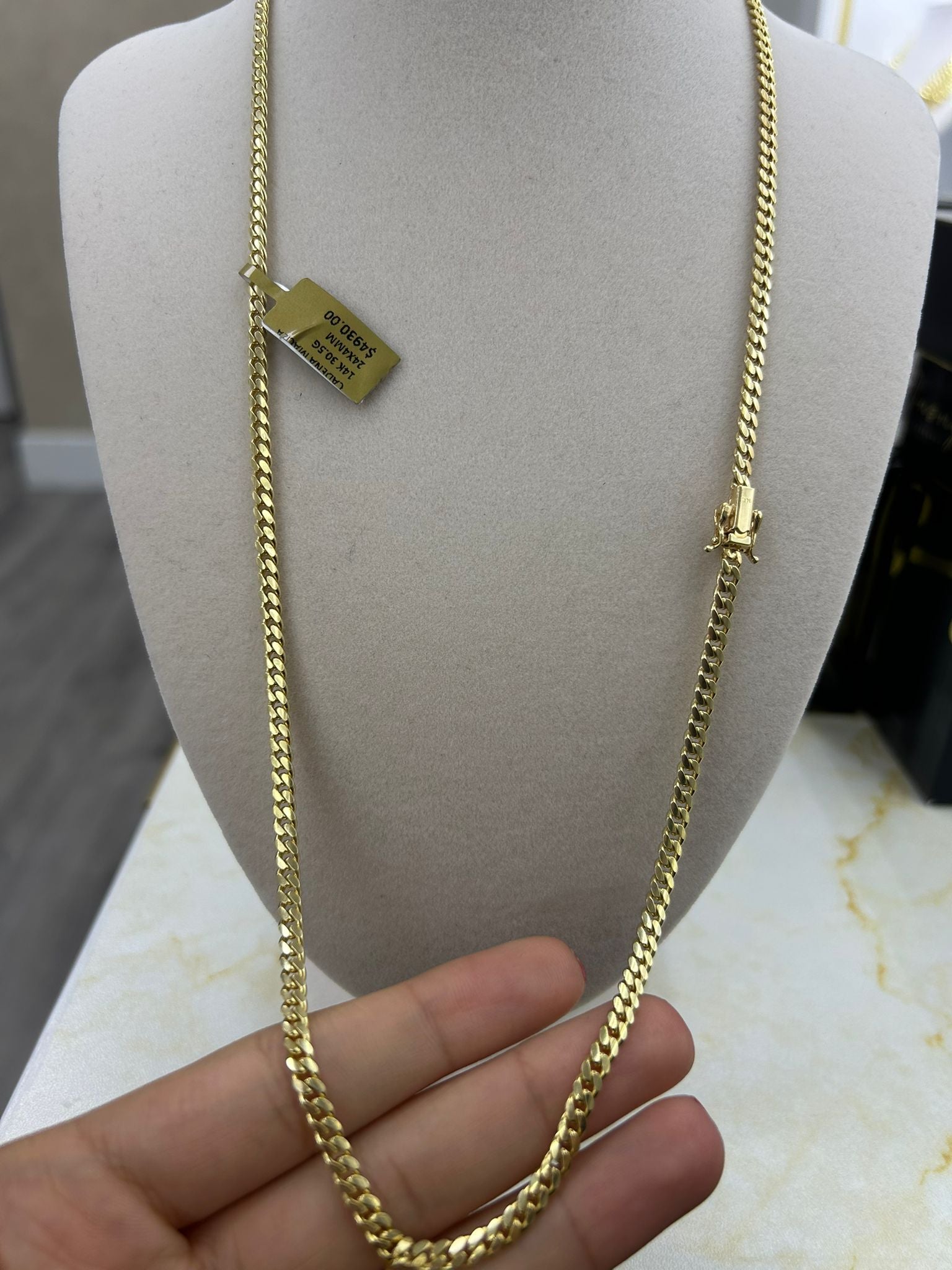 Cadena oro 14k