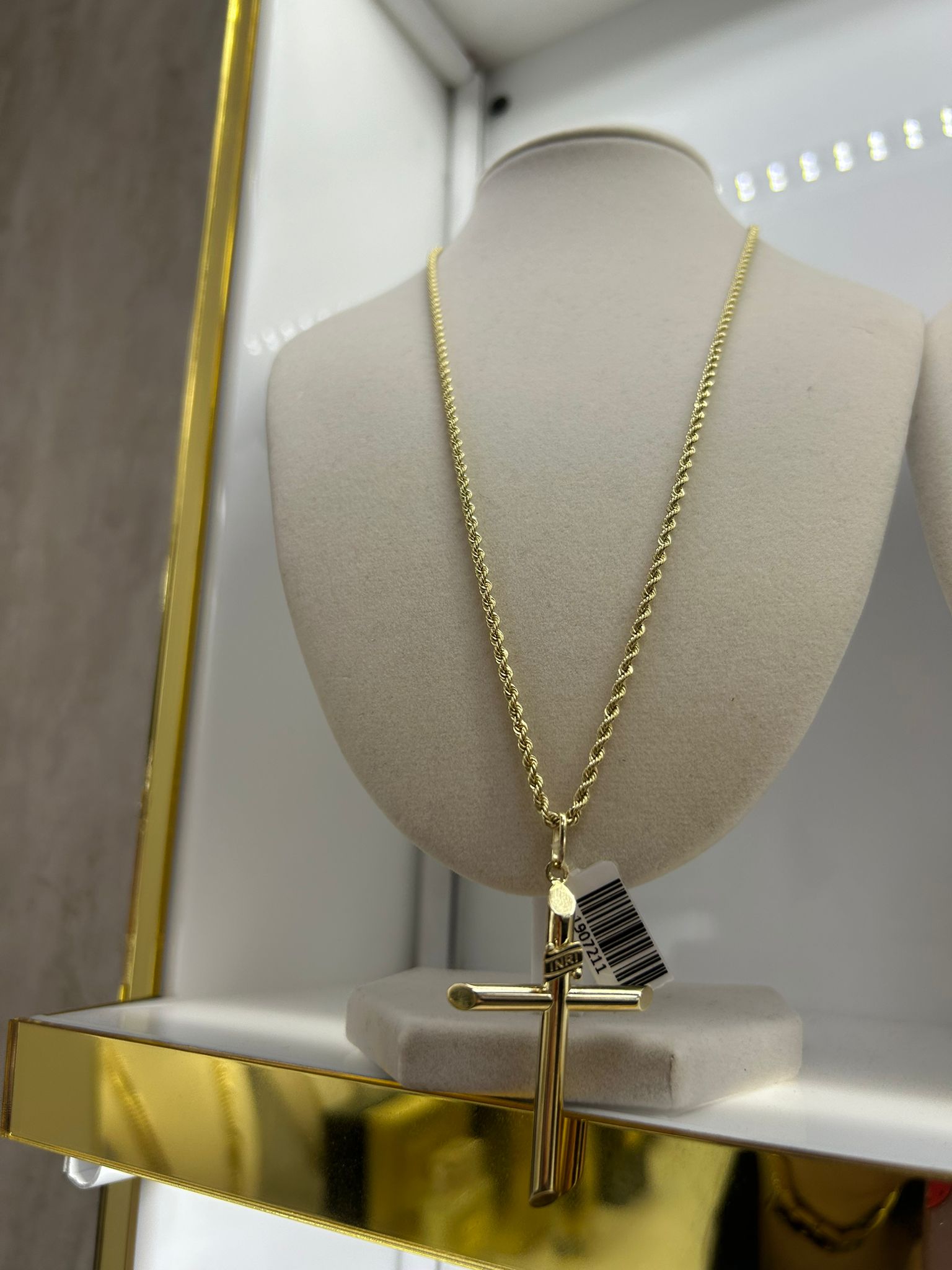 Cadena oro 14k dije oro 10k