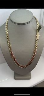 Cadena Mónaco 10k y pulsera monaco 10k