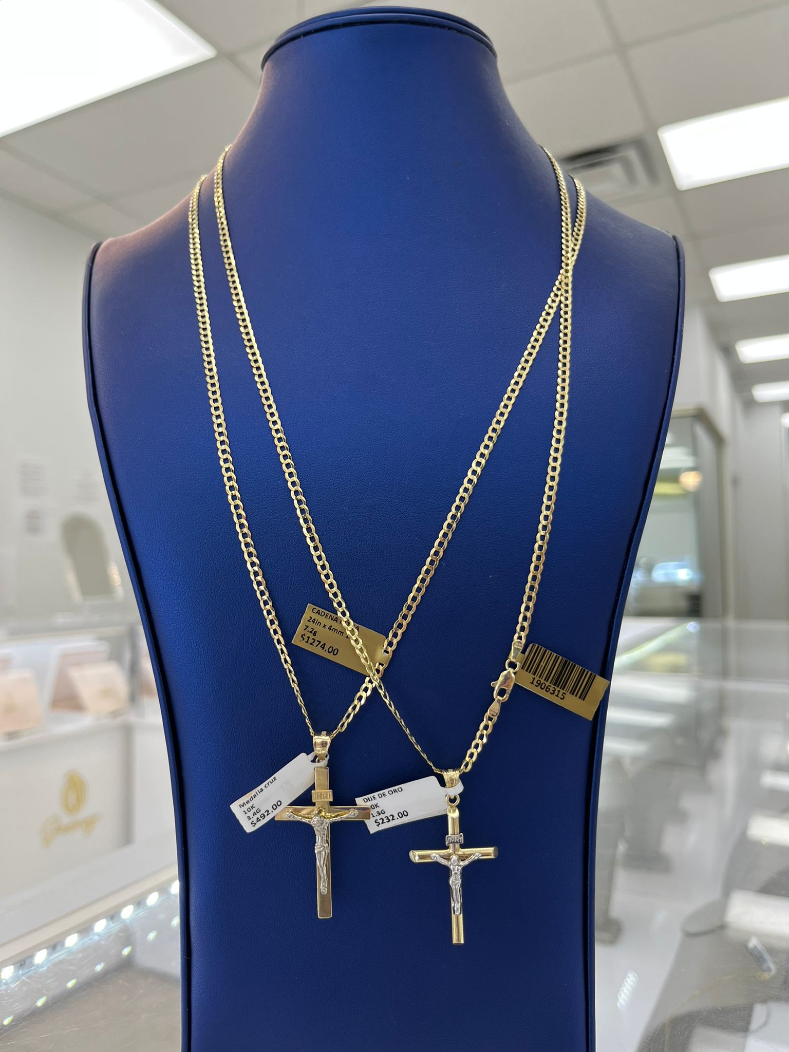 💎💎💎 SET CADENA 14K dije oro 10k