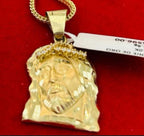 💎 Set cadena y medalla oro 10k 💎💎