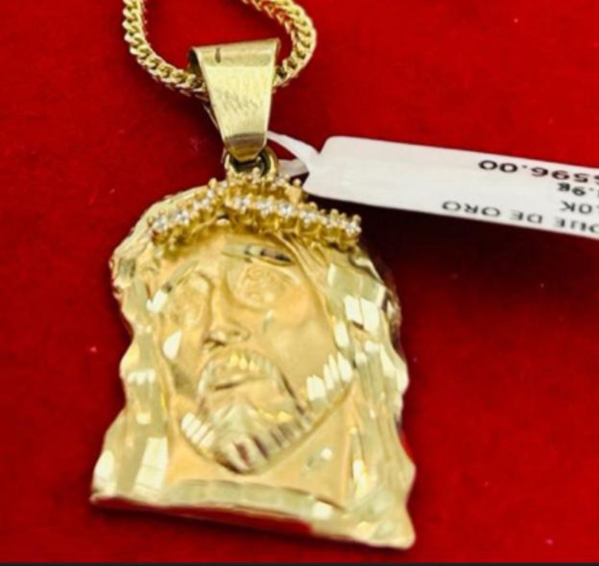 💎 Set cadena y medalla oro 10k 💎💎
