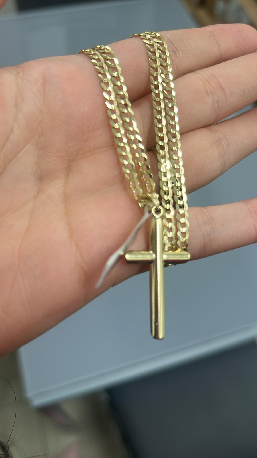 💎 Set cadena y medalla oro 10k 💎💎💎