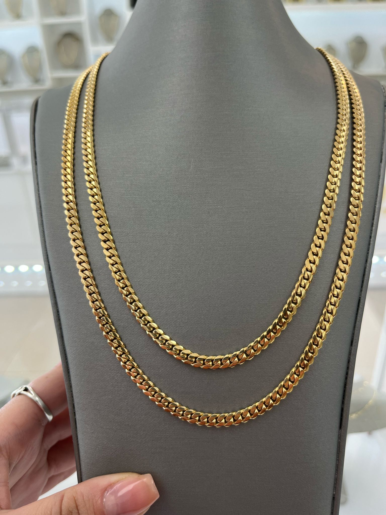 💎 Cadena sólida oro 10k 💎