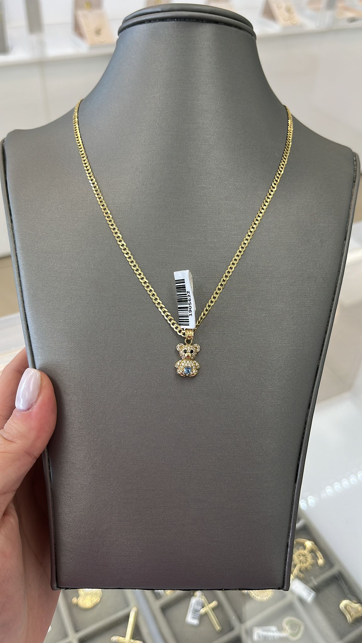 💎💎 CADENA OSITO ORO 10K 💎💎💎