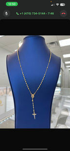 💎💎 Rosario Oro 14k medalla Oro 10k 💎💎