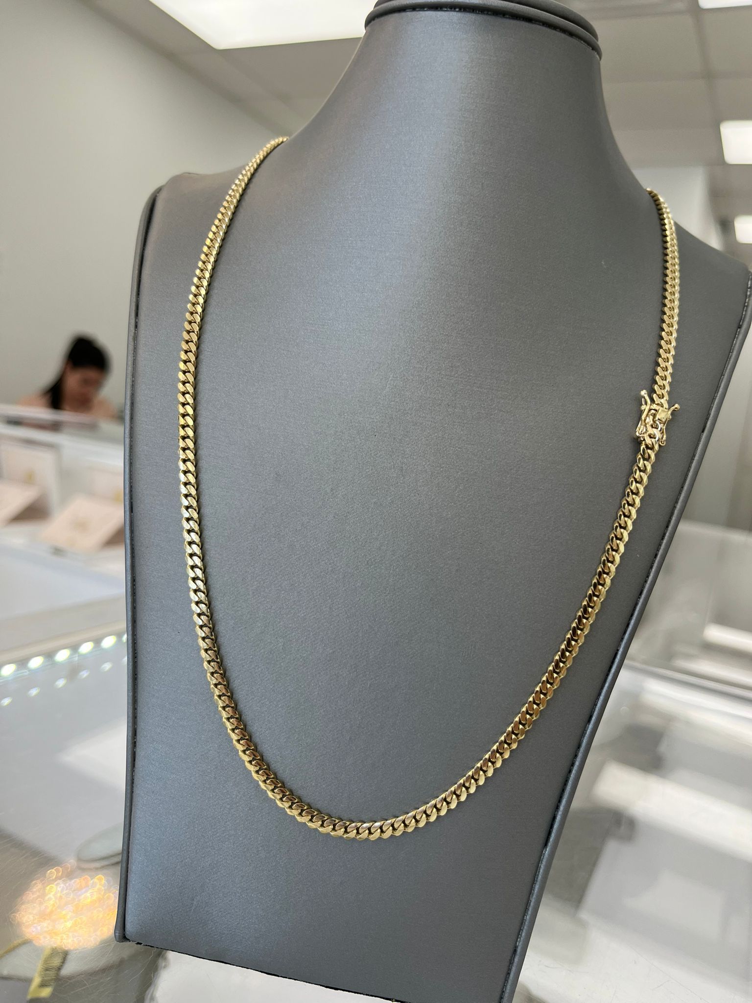 💎💎 Cadena sólida oro 10k 💎💎💎