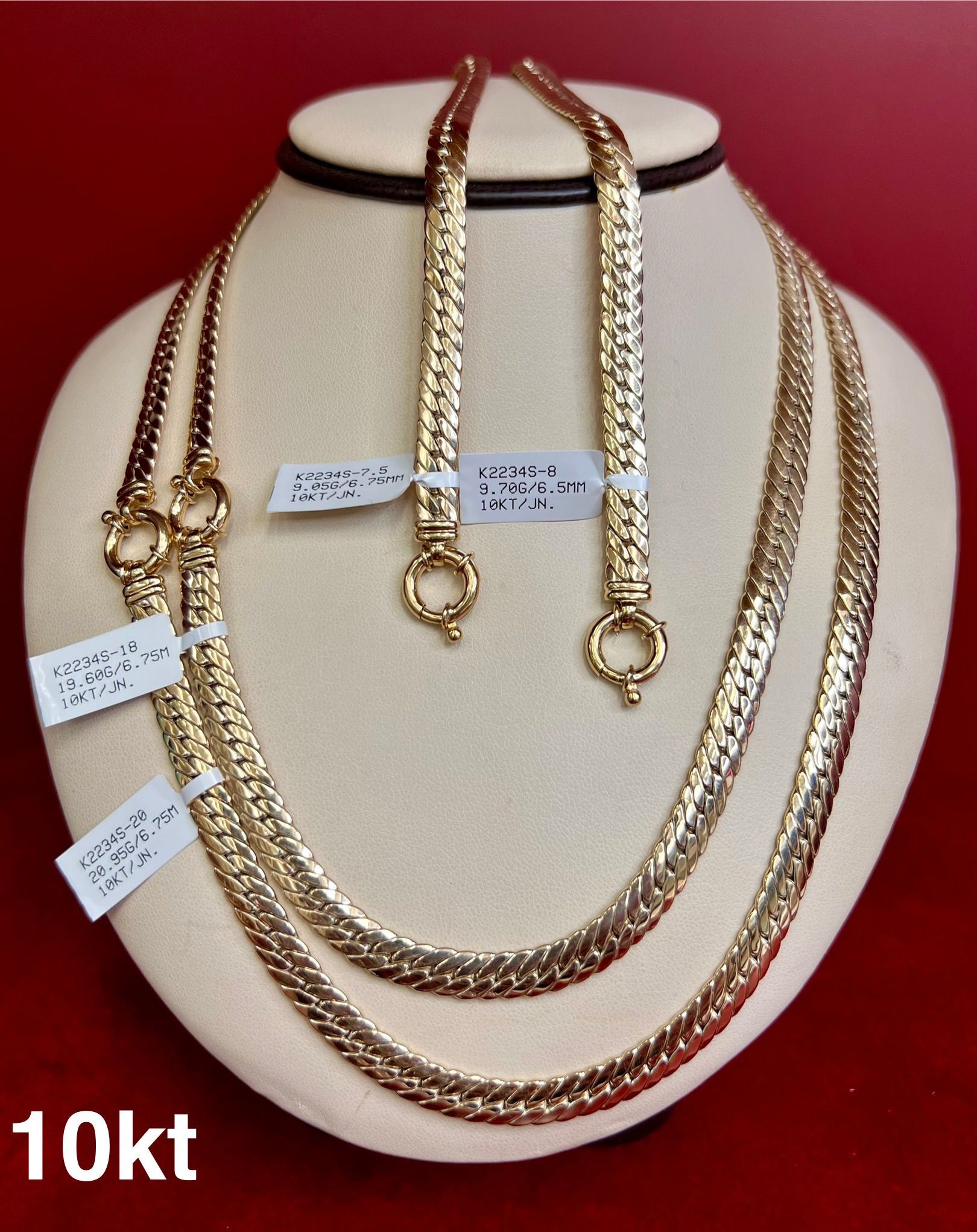 💎💎💎💎 MANILLA ORO 10K 💎💎💎