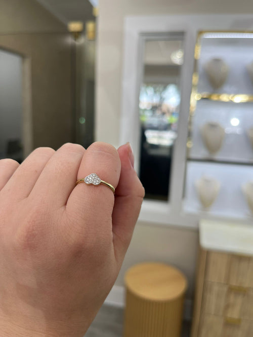 Anillo dama oro 10k