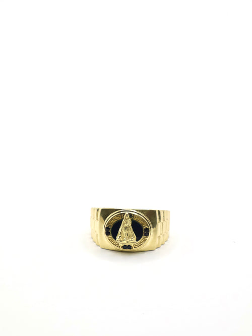 Anillo Caridad del Cobre Negro - 10K