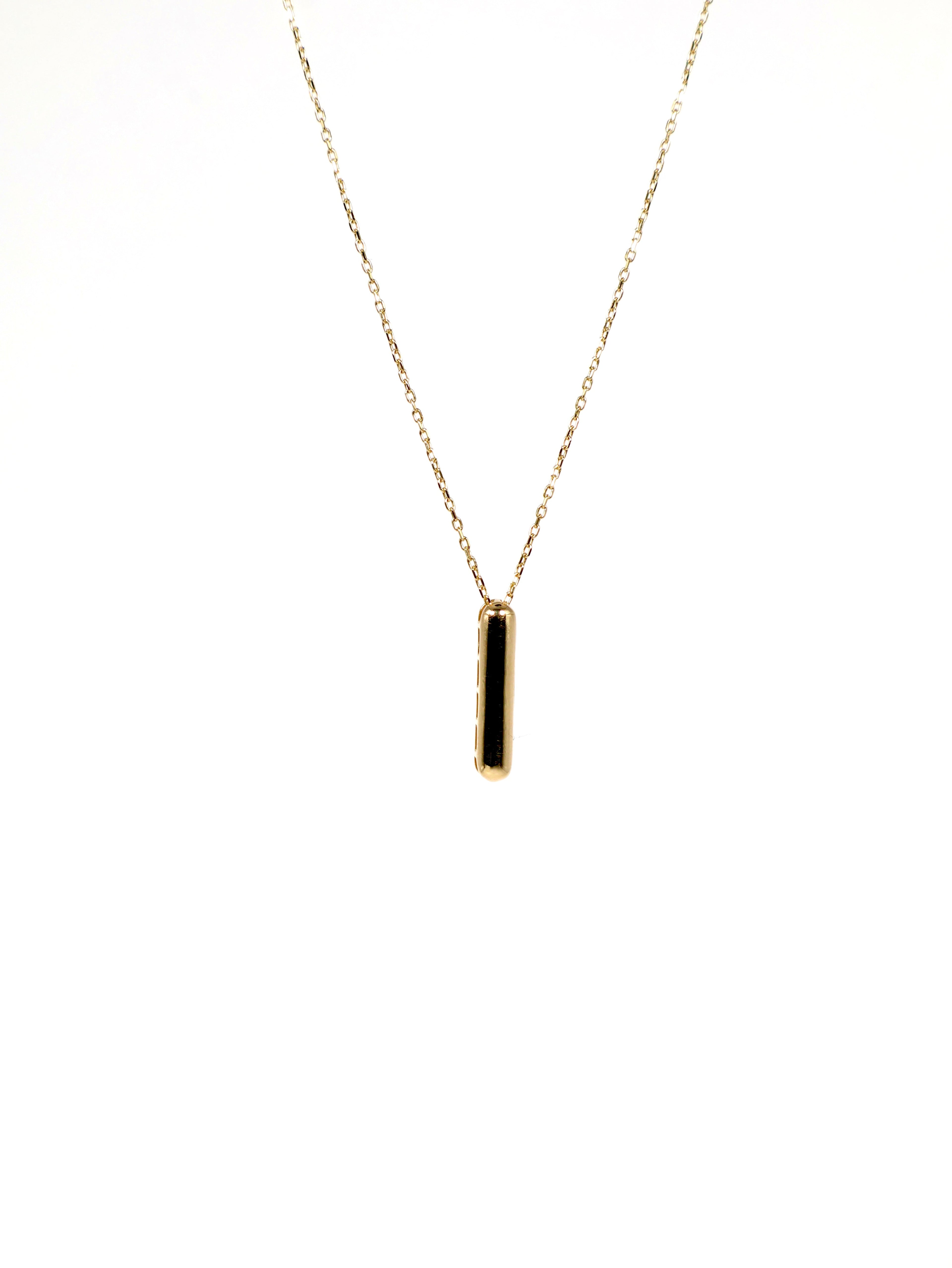 SET GARGANTILLA LINGOTE - 10K